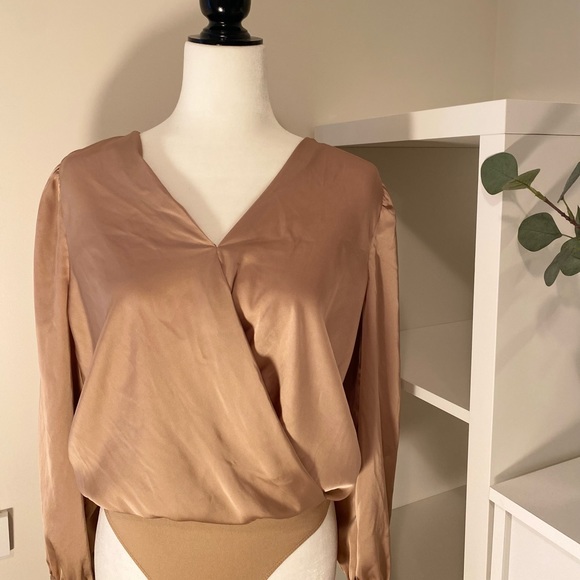 Dynamite Wrap Bodysuit - Picture 2 of 4